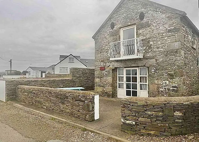 The Boathouse On The Atlantic Sea