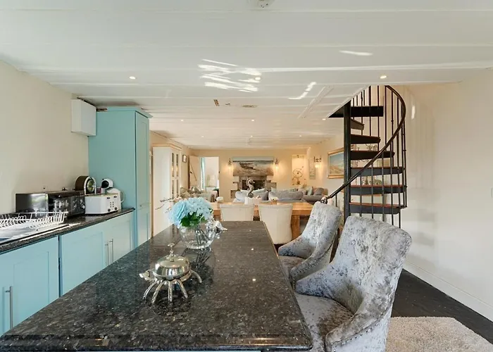 The Boathouse On The Atlantic Sea *